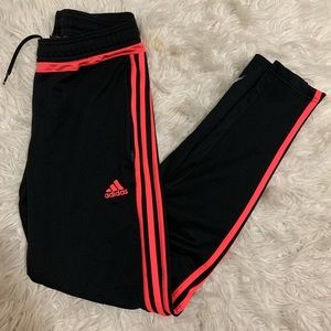 adidas pink soccer pants!
